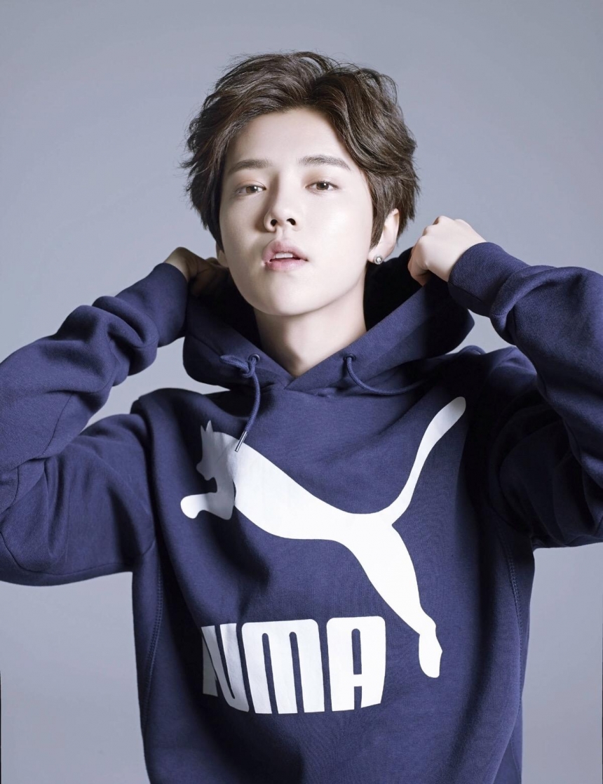 【鹿晗同款】Puma Elevated 经典logo棉质带帽卫 