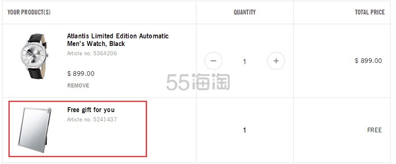 55专享！Swarovski 官网：精选施华洛世奇水晶首饰 满0送手链