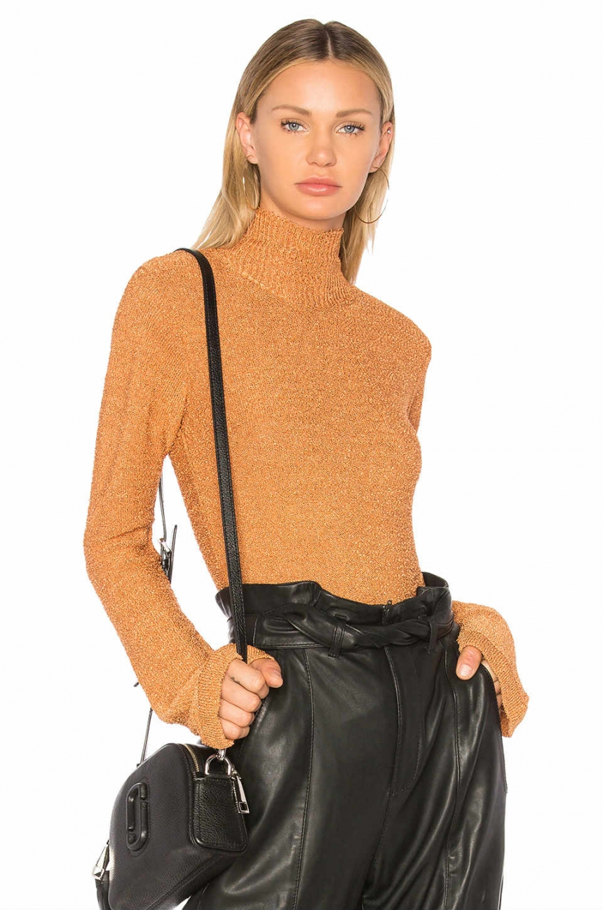 Rachel Comey 企领镂空针织毛衣 