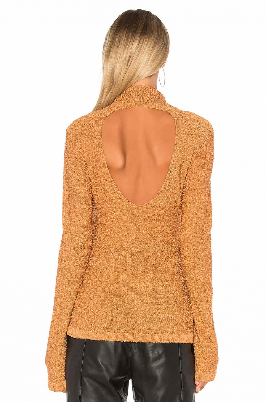 Rachel Comey 企领镂空针织毛衣 