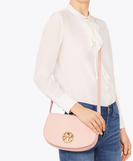 Tory Burch 汤丽柏琦 JAMIE CLUTCH 女士*斜挎包