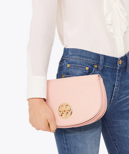 Tory Burch 汤丽柏琦 JAMIE CLUTCH 女士*斜挎包