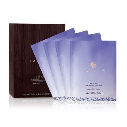 8折优惠热卖！Tatcha 深层补水提拉面膜 20ml*4片