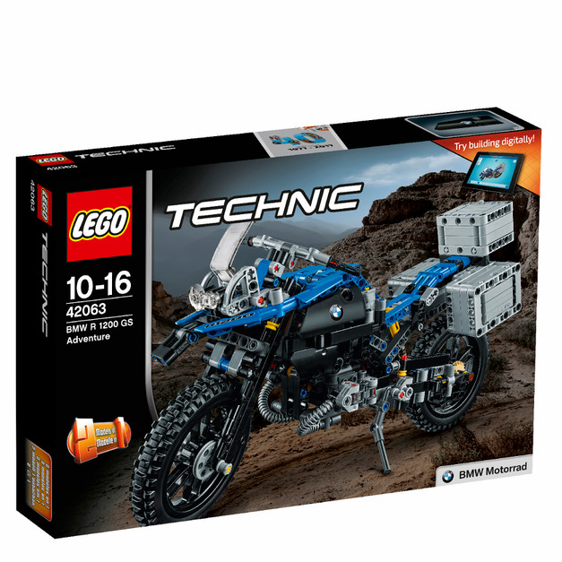【双十一大促！】LEGO 乐高科技组 宝马摩托车 42063 