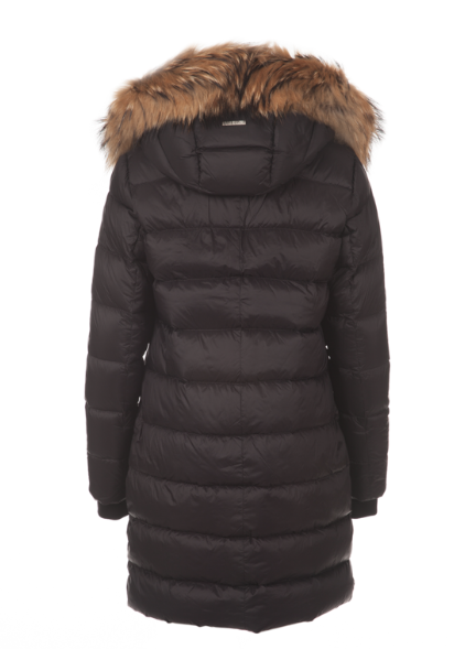 额外8折！Soia & Kyo 轻量级皮毛领羽绒派克大衣 