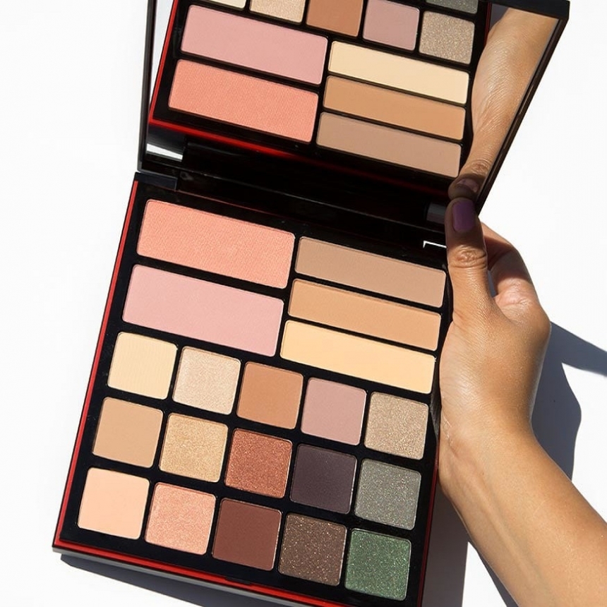 新品上架＋满赠！Smashbox 修容高光眼影多功能盘