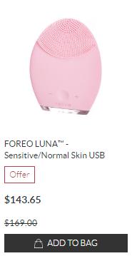 SkinStore:FOREO LUNA 全线 露娜声波洁面仪
