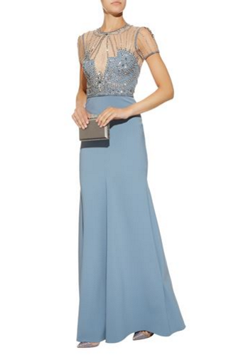 凯特王妃的*爱！Jenny Packham Embellished Bodice 礼服