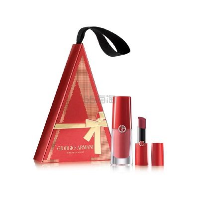 Giorgio Armani 阿玛尼 小胖丁506+细管唇膏503 圣诞套装