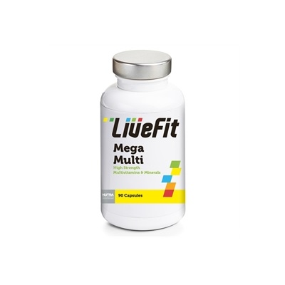 【免邮】Livefit Mega Multi 高含量维生素&矿物质混合营养片 90片 