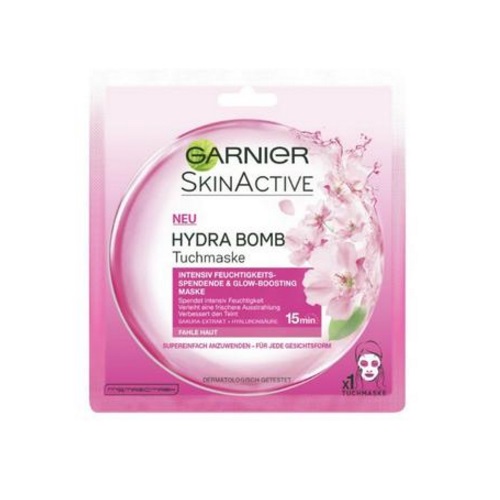 【9折+立减5欧】Garnier 卡尼尔 Hydra Bomb 天然樱花玻尿酸面膜 1片 