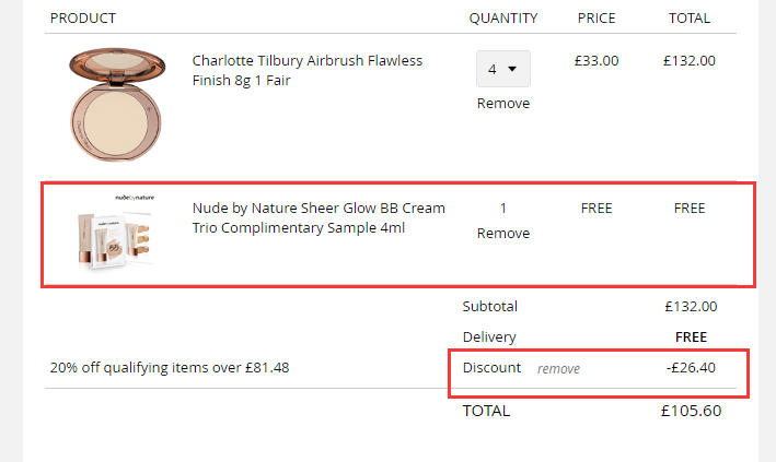 Feelunique:Charlotte Tilbury 全线美妆护肤