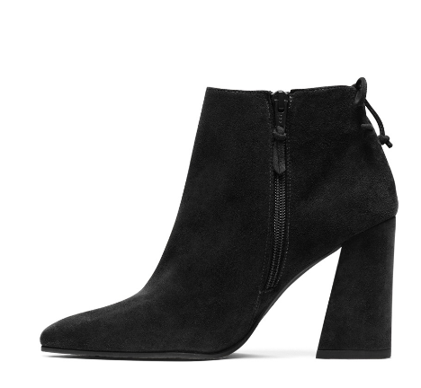 【*特卖会】超模AA*爱的 Stuart Weitzman The Drandiose 马蹄跟短靴