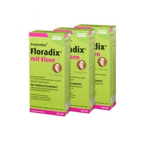 【立减5欧】Salus Floradix 铁元补铁**抗疲劳 500ml