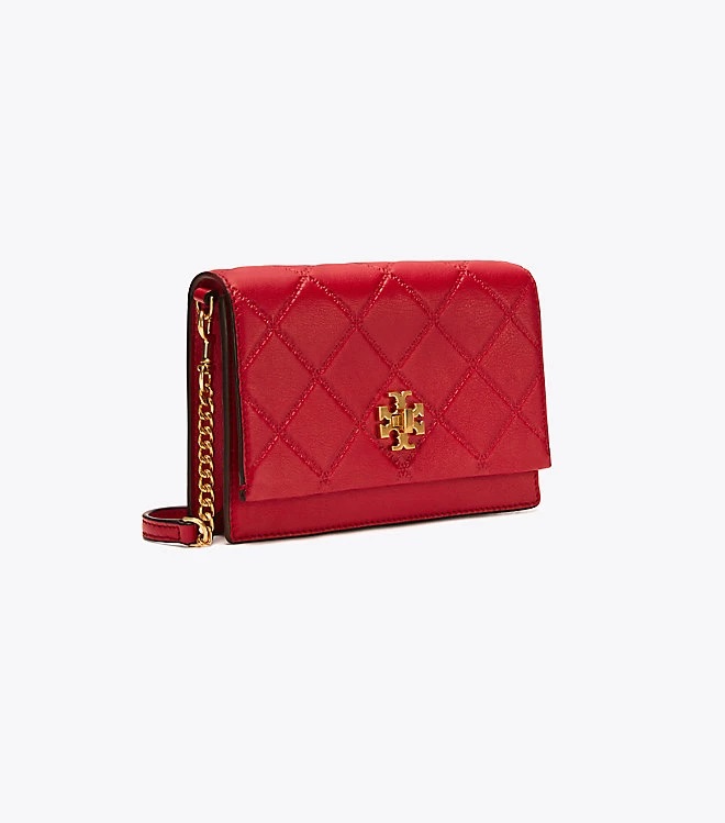 新低价！Tory Burch 汤丽柏琦 GEORGIA 菱格纹*迷你链条包 3色选