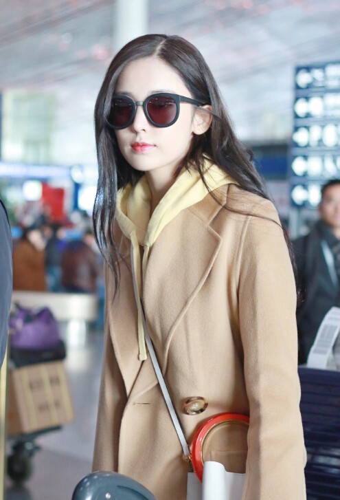 古力娜扎同款 Acne Studios Tan Carice Doublé Coat 羊绒羊毛混纺大衣