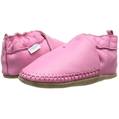 Robeez Premuim Leather Classic Moccasin Soft Sole 