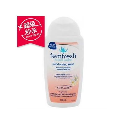 【秒杀】Femfresh 女性*洗护液 三倍功效 250ml 