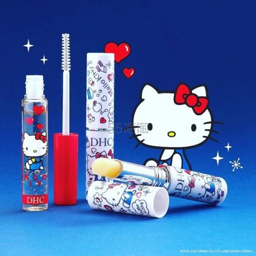 【DHC US】DHC   Hello Kitty 限定款 橄榄护唇膏＆唇蜜套装