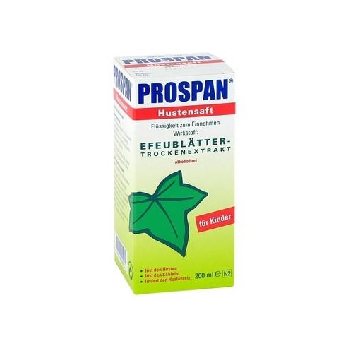 【黑色星期五】Prospan 婴幼儿常春藤糖浆 200ml 