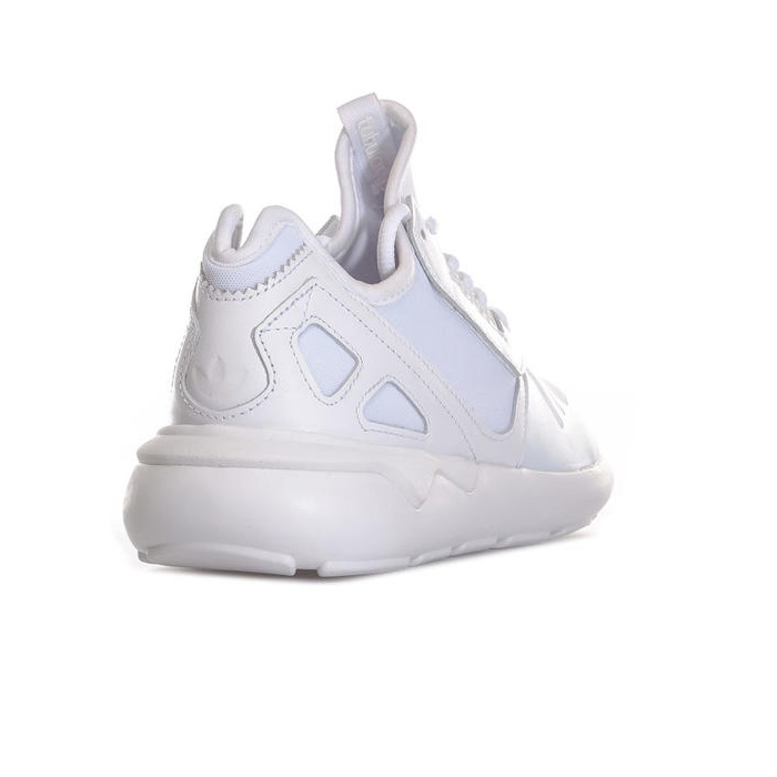 【黑色星期五】Adidas Originals Tubular Runner 系列 女士纯白休闲运动潮鞋 