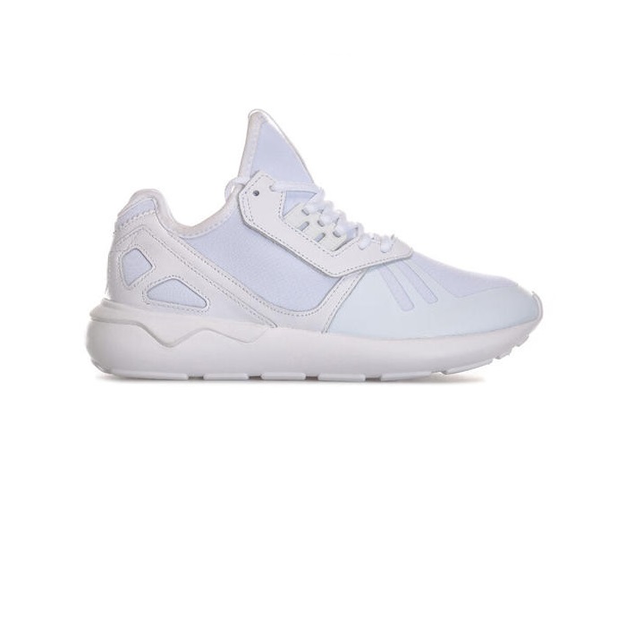 【黑色星期五】Adidas Originals Tubular Runner 系列 女士纯白休闲运动潮鞋 