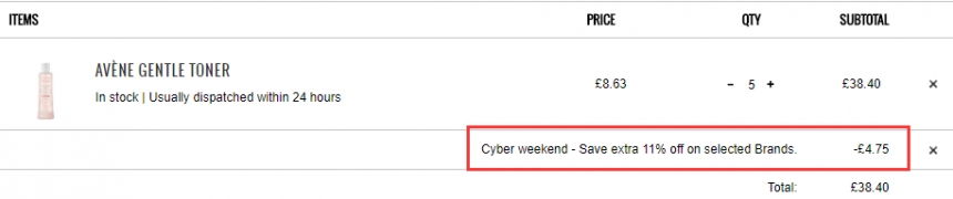 【55专享黑色星期五】限时解禁直邮！Lookfantastic：*ene 雅漾护肤身体护理 