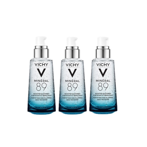 【1件免邮】Vichy 薇姿 活泉水玻尿酸89号精华露 50ml*3瓶