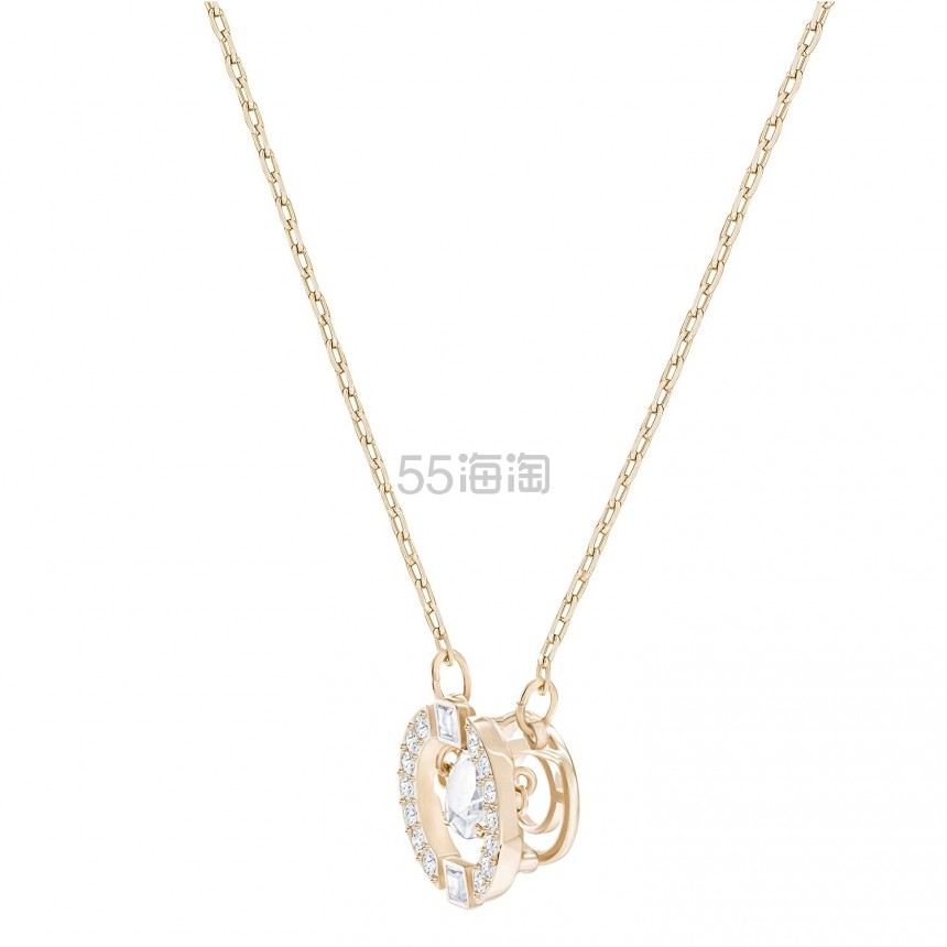 黑五限时*18%！【中亚Prime会员】Swarovski 施华洛世奇 跳动的心玫瑰金项链