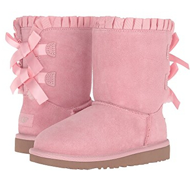 UGG Kids Bailey Bow Ruffles 大童款雪地靴 成人可穿