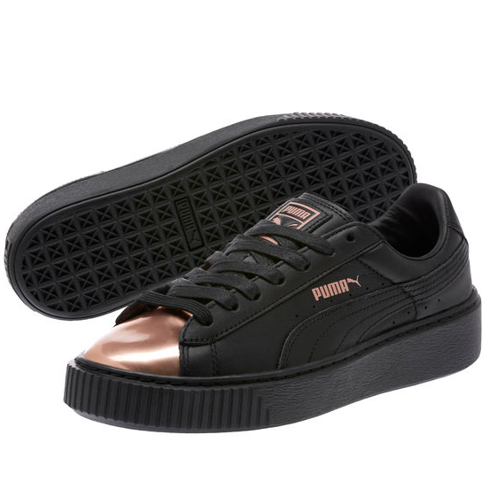【网络星期一】PUMA 彪马 BASKET PLATFORM 金属头厚底鞋
