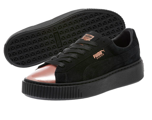 【网络星期一】Puma 彪马 Suede Platform 金属头麂皮款