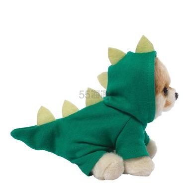 【刘亦菲同款】Gund 可爱小狗boo公仔 023号恐龙装 