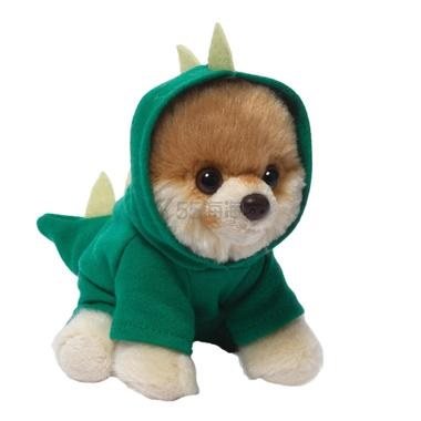 【刘亦菲同款】Gund 可爱小狗boo公仔 023号恐龙装 