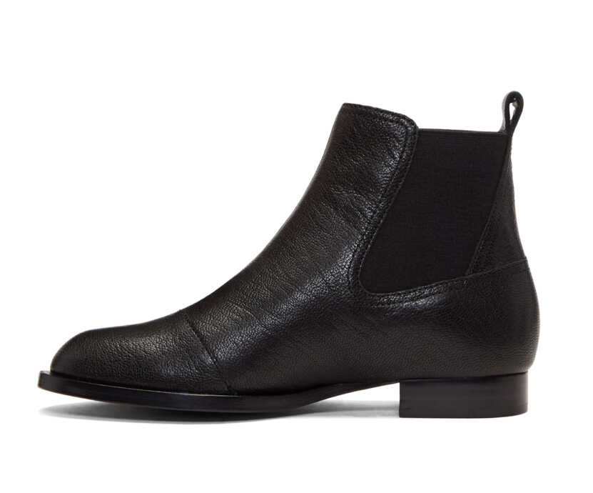 Rag & Bone Black Mason Boots 女款黑色低跟短靴