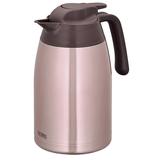 【日本亚马逊】THERMOS 膳*师 不锈钢热水壶 可可色 1.5L