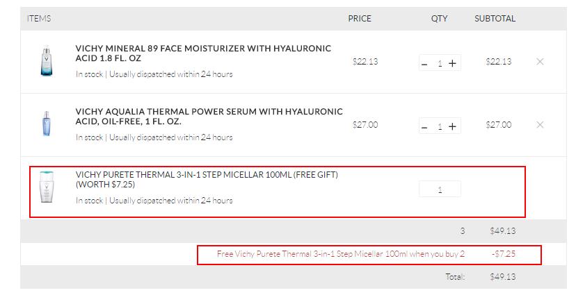 SkinStore：Vichy 薇姿 全线美妆护肤