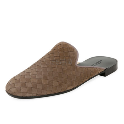 【7折特价】尺码全！Bottega Veneta 纳帕皮编织穆勒鞋