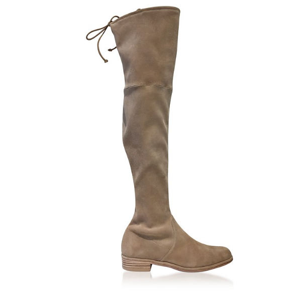 【55专享】8折+码全！Stuart Weitzman Lealowland Moj*e 麂皮过膝靴