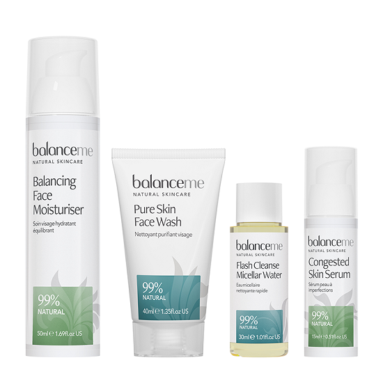 套装五折！Balance Me 肌肤救星四件套装