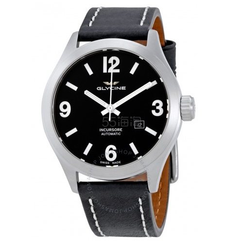 【55专享】好价*！Glycine 冠星 Incursore 系列 GL0045 男士机械手表