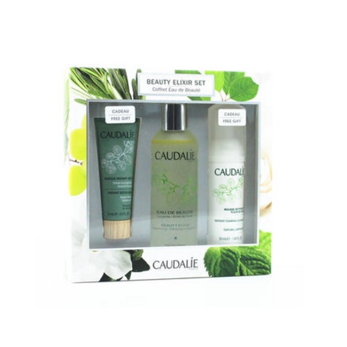 【立减5欧】Caudalie 欧缇丽皇后水套装 皇后水100ml+洁面泡沫50ml+面膜15ml 