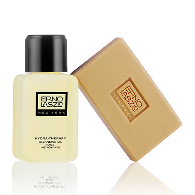 8折！Erno Laszlo 奥伦纳素 水滢柔润双重洁颜两件套装