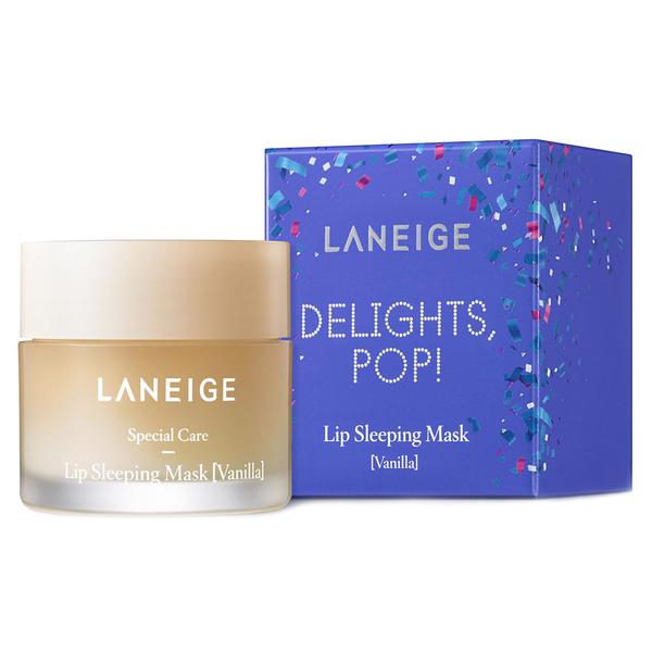 节日限量！ Laneige 兰芝果冻睡眠唇膜璀璨花火限量版-香草味 