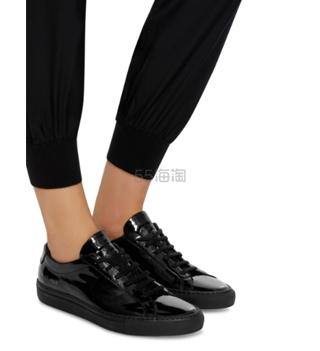 入手！Common Projects 经典款 Achilles 黑色漆皮女士“小白鞋”