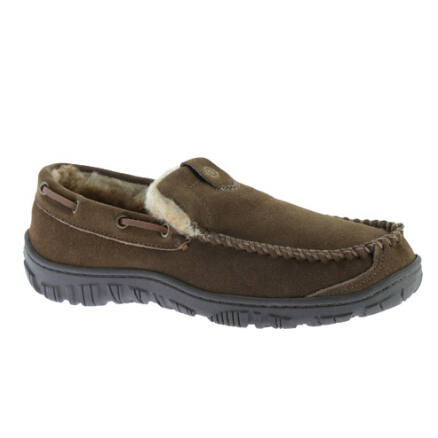 Clarks Venetian Moccasin Slipper 男款毛绒平底鞋