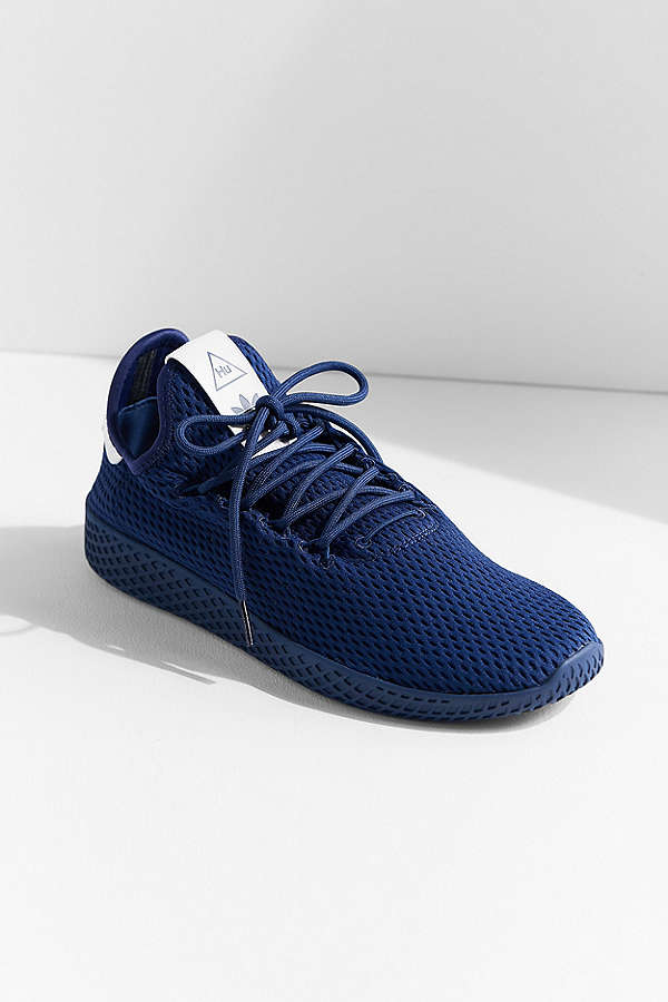 额外7折 今晚结束！adidas Originals x Pharrell Williams 17年菲董联名款  Tennis HU 女士运动鞋 