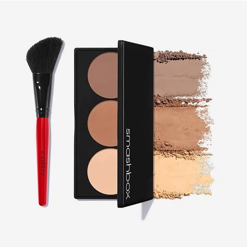 限时闪促！Smashbox 经典三色修容盘+修容刷套装