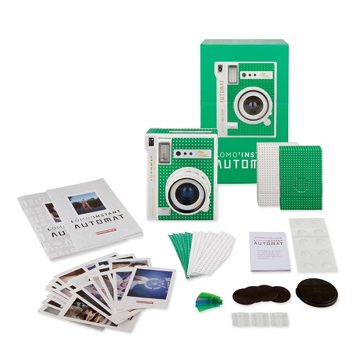 【7折】Lomography 乐* Instant Automat 自动拍立得相机 绿色特别版