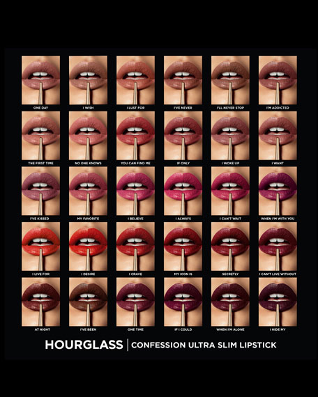 Goss 叔*！Hourglass 顺滑显色细管唇膏笔